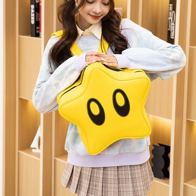 Cute Yellow Star Backpack