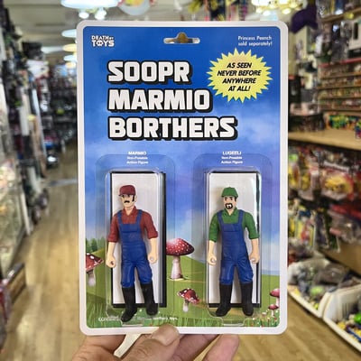 Soopr marmio borthers action figures