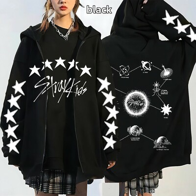 New fashion cosmic planet sci-fi jacket couple jacket