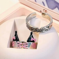 2pcs Cute Kuromi Ring Set - Thumbnail 2