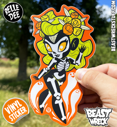 DOLL OF THE DEAD sticker