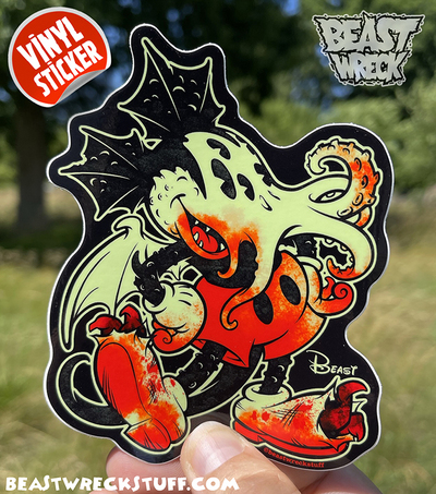 MICKTHULHU MOUSE Vinyl Sticker
