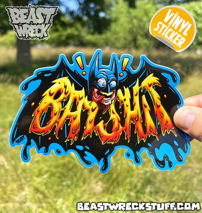 BATSHIT Sticker