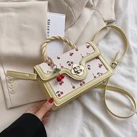 Cherry Prints Handbag - Thumbnail 4