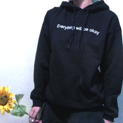 Free shipping-everthing will be okay hoodie