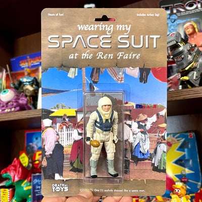 Spacesuit at ren faire (art show exclusive)
