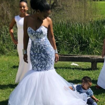 Eleghant sheath lace sweeteart wedding dress bridal dress