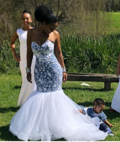 Eleghant Sheath Lace Sweeteart Wedding Dress Bridal Dress