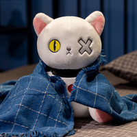 Cute Pirate Cat Plush Toys - 4colors - Thumbnail 3