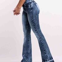 Temperament Sexy High Waist Jeans - Thumbnail 1