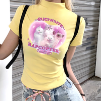 SUCH CUTE CATS TOP - Thumbnail 1