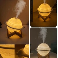 Jupiter humidifier small household wireless charging portable usb mute air large spray - Thumbnail 6