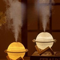 Jupiter humidifier small household wireless charging portable usb mute air large spray - Thumbnail 1