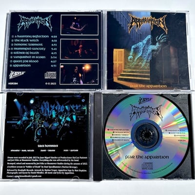 Apparition - “fear the apparition” cd