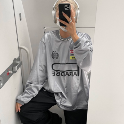 Paradise silver long sleeve jersey - Thumbnail 2