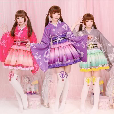 Lovelive yukata awakening minami kotori maki kimono cos bliss pure land house dance clothes