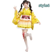 lovelive yukata awakening Minami Kotori Maki kimono cos bliss pure land house dance clothes - Thumbnail 6