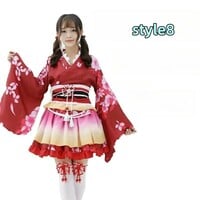 lovelive yukata awakening Minami Kotori Maki kimono cos bliss pure land house dance clothes - Thumbnail 8