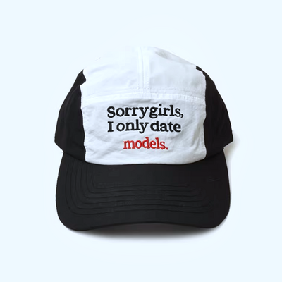 Sorry girls i only date models 5 panel cap - Thumbnail 4