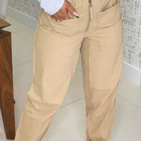 Tight Women'S Printed Pants - Thumbnail 1