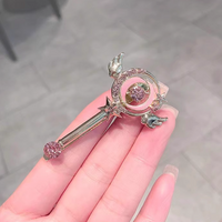 Magical Girl Sakura Anime Cute Girl Pink Hair Clip Accessories - Thumbnail 4