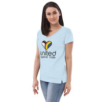 Phoenix Pride 2023 Official Theme Women’s recycled v-neck t-shirt - Thumbnail 2