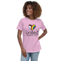 United Against Hate, Phoenix Pride 2023 Women's Relaxed T-Shirt - Thumbnail 5