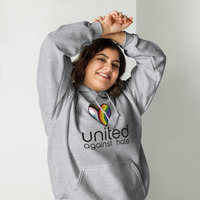 United Against Hate, Phoenix Pride 2023 Unisex Hoodie - Thumbnail 2