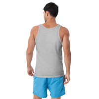 United Against Hate Phoenix Pride 2023 Athleic Grey Unisex Tank Top - Thumbnail 3