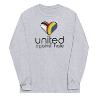 United Against Hate, Phoenix Pride 2023 Unisex Long Sleeve Shirt - Thumbnail 3