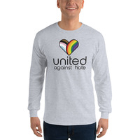 United Against Hate, Phoenix Pride 2023 Unisex Long Sleeve Shirt - Thumbnail 2