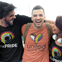 United Against Hate, Phoenix Pride 2023 Official Unisex t-shirt - Thumbnail 4