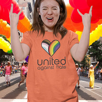 United Against Hate, Phoenix Pride 2023 Official Unisex t-shirt - Thumbnail 3