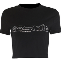 Free Shipping-RHINESTONE COSMIC CROP TOP - Thumbnail 6