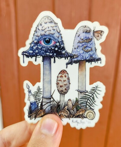 "Ink Cap" Vinyl Sticker