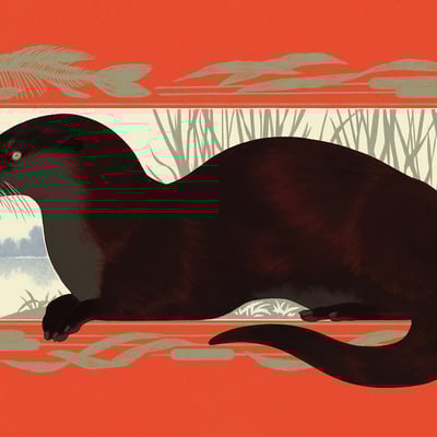 Lutra - print - Thumbnail 1