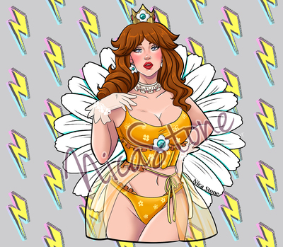 Flower Princess - Sticker