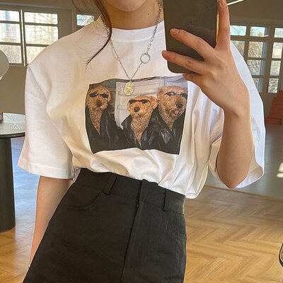 Free shipping-cool dogs gang tee - Thumbnail 2