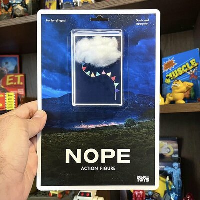 Nope jean jacket toy (one-of-a-kind)