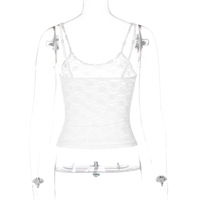 Sheer Lace Hollow Out Camisole  - Thumbnail 7