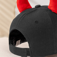 Circle & Horns Decor Baseball Cap - Thumbnail 2