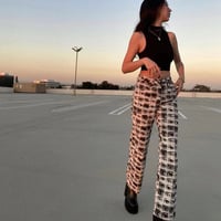 Graffiti Eye Print High Waist Pants  - Thumbnail 6
