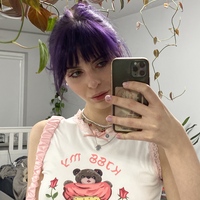 Pink Lace Bear Print Tank Top - Thumbnail 3