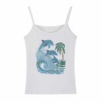 Dolphin Rhinestone Tank Top  - Thumbnail 5