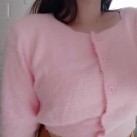 Pastel Fluffy Soft Cardigan  - Thumbnail 7