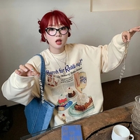 Vintage Dessert Print Sweatshirt  - Thumbnail 2