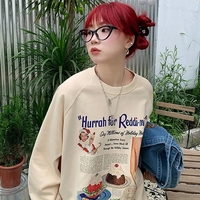 Vintage Dessert Print Sweatshirt  - Thumbnail 4