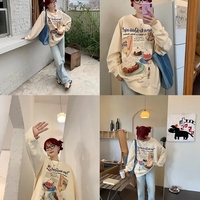 Vintage Dessert Print Sweatshirt  - Thumbnail 5