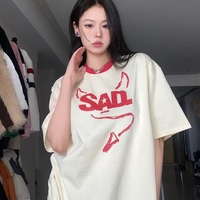 Demon Horn Oversized Graphic T-shirt  - Thumbnail 3