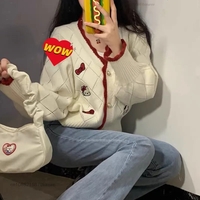 Cat Anime Print Cardigan  - Thumbnail 5